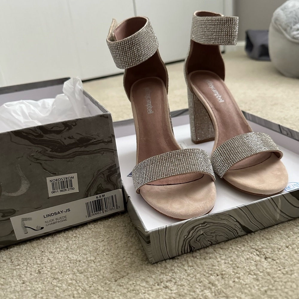 Jeffrey Campbell Women’s Lindsay JS Heels Size 6.5
